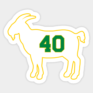 Shawn Kemp Seattle Goat Qiangy Sticker